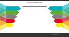 Desktop Screenshot of lifewithbrucebackman.com