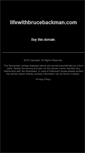 Mobile Screenshot of lifewithbrucebackman.com